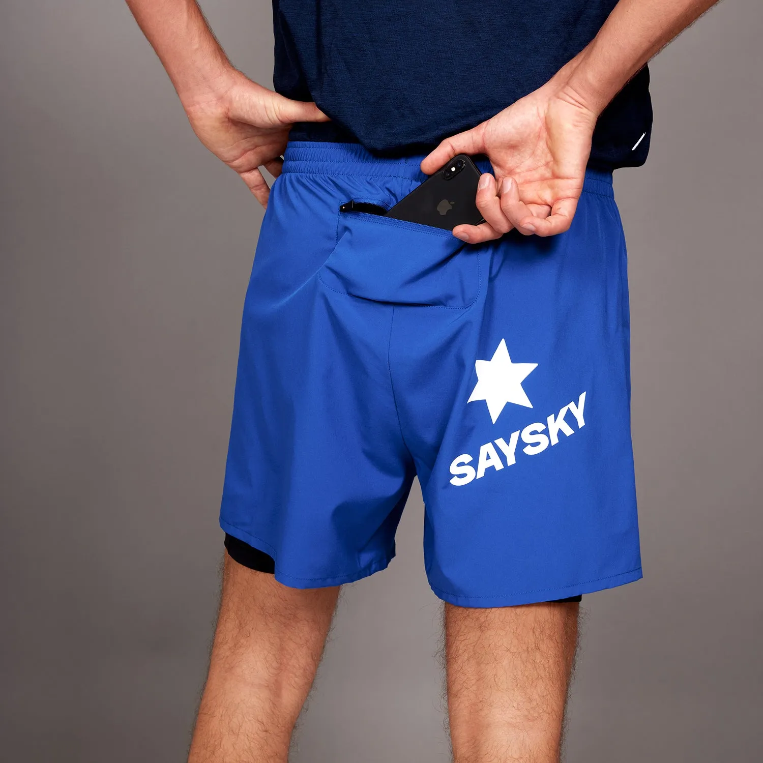 2 in 1 Pace Shorts 5''