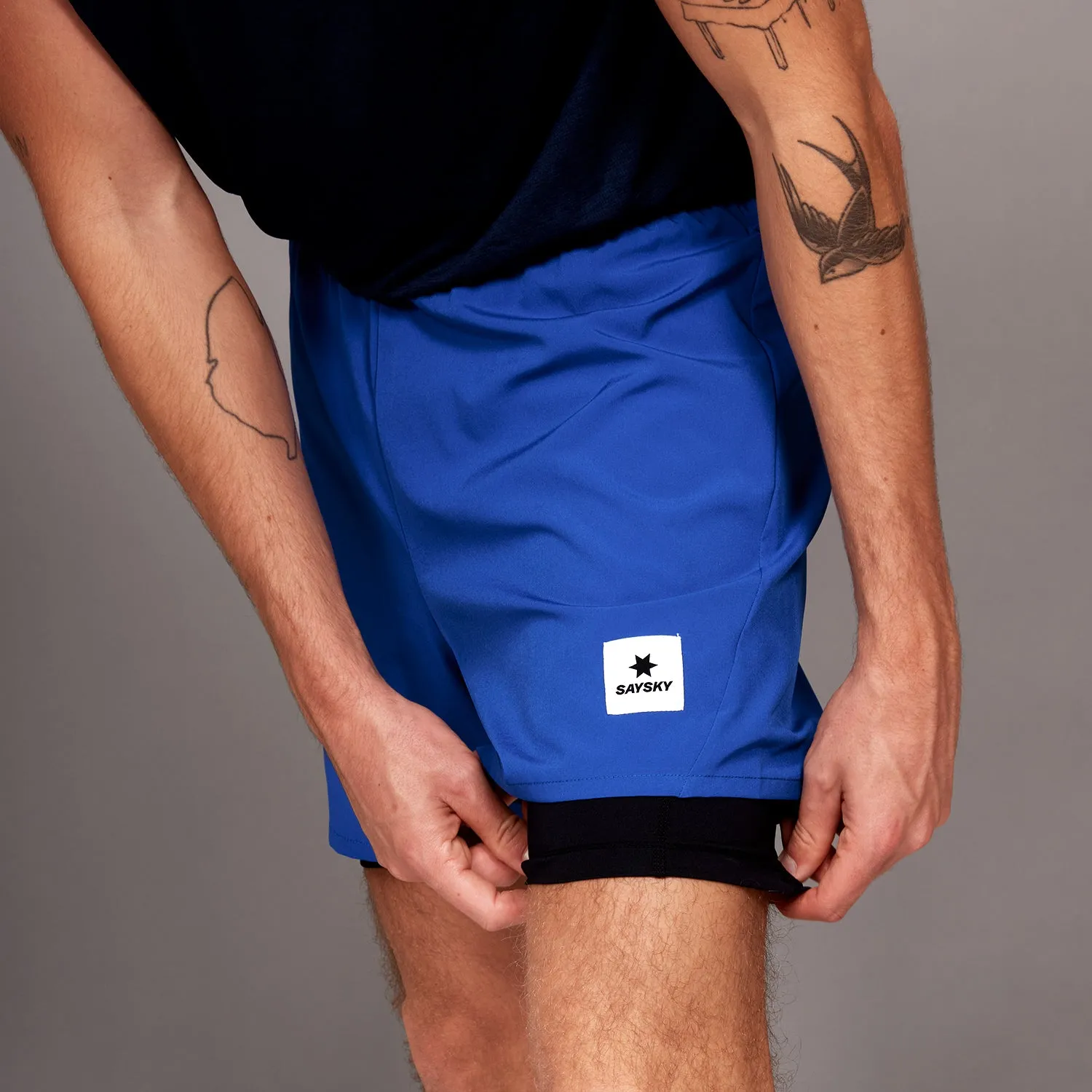 2 in 1 Pace Shorts 5''