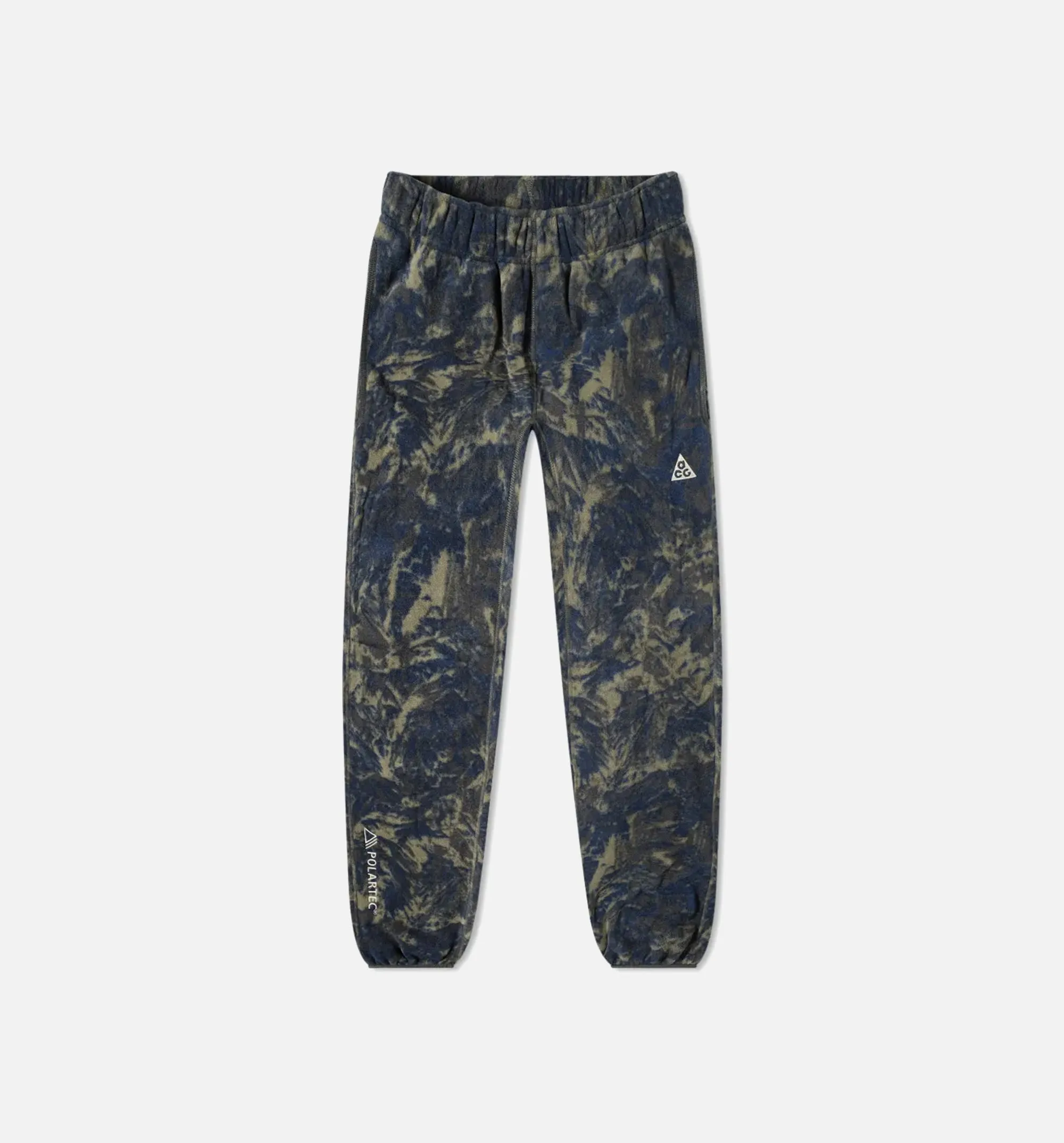 ACG Wolf Tree Print Fleece Pant Mens Pant - Blue/Smoke Grey/Stone