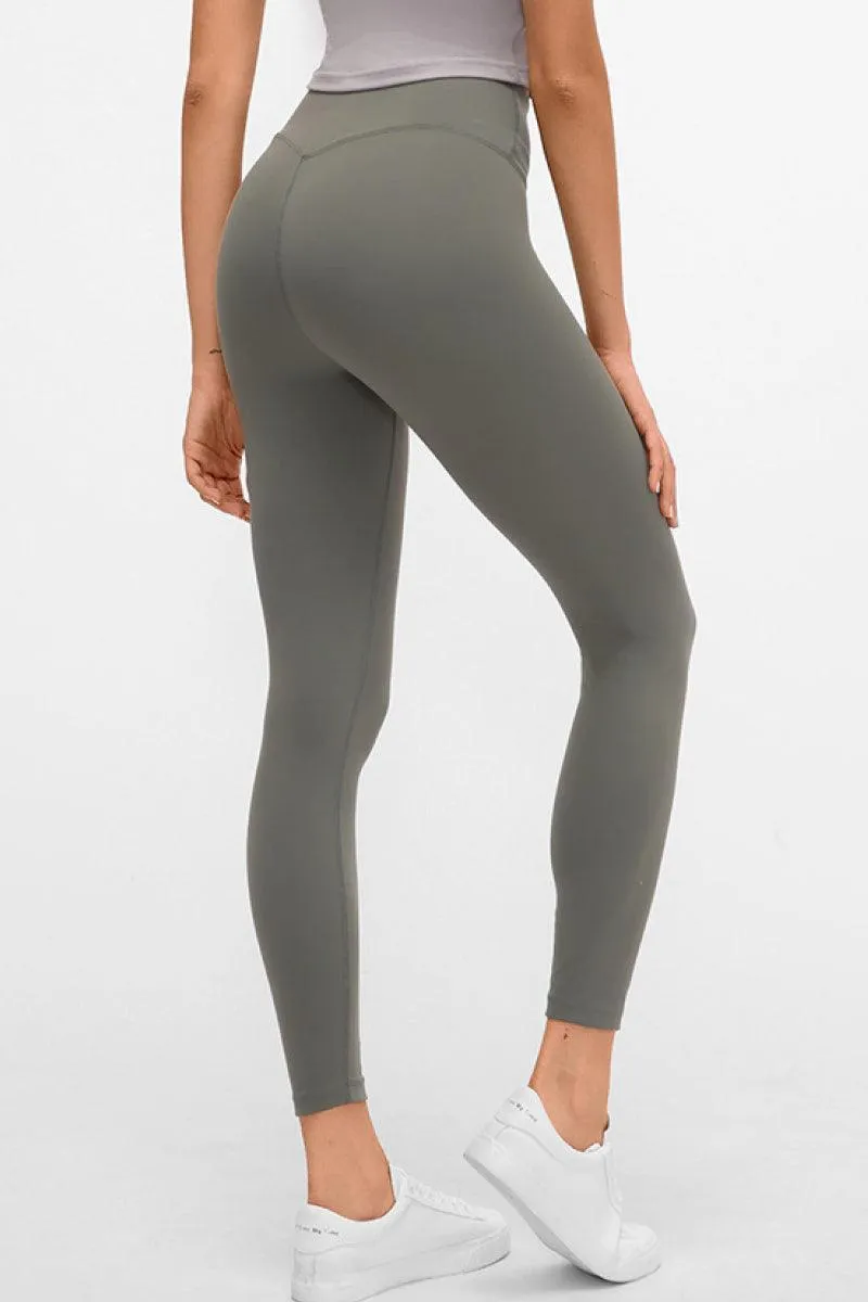 Activewear Basic Full Length Active Yoga Leggings