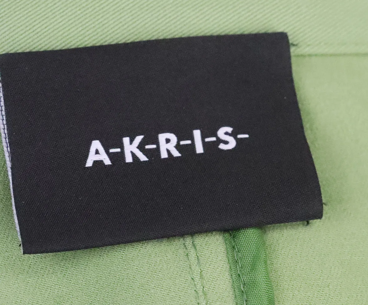 Akris Green Cotton Dress sz 14