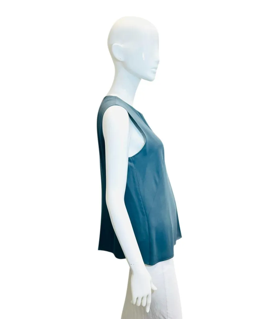 Akris Sleeveless Silk Top. Size 10US