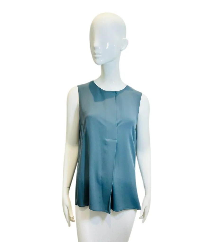 Akris Sleeveless Silk Top. Size 10US