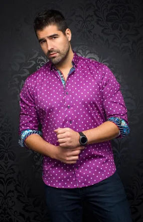 Au Noir Stretch Shirt | Neumann Fuchsia