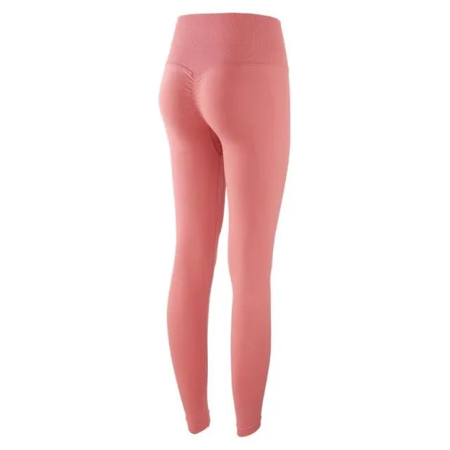 Autumn Seamless Yoga Pant High Elastic Sports Fitness Legging Women High Waist Gym Scrunch Butt Running Training Leggings