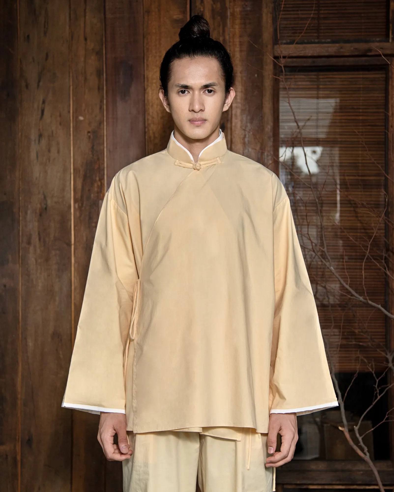 Baju Silang Cina (Yellow Cream)