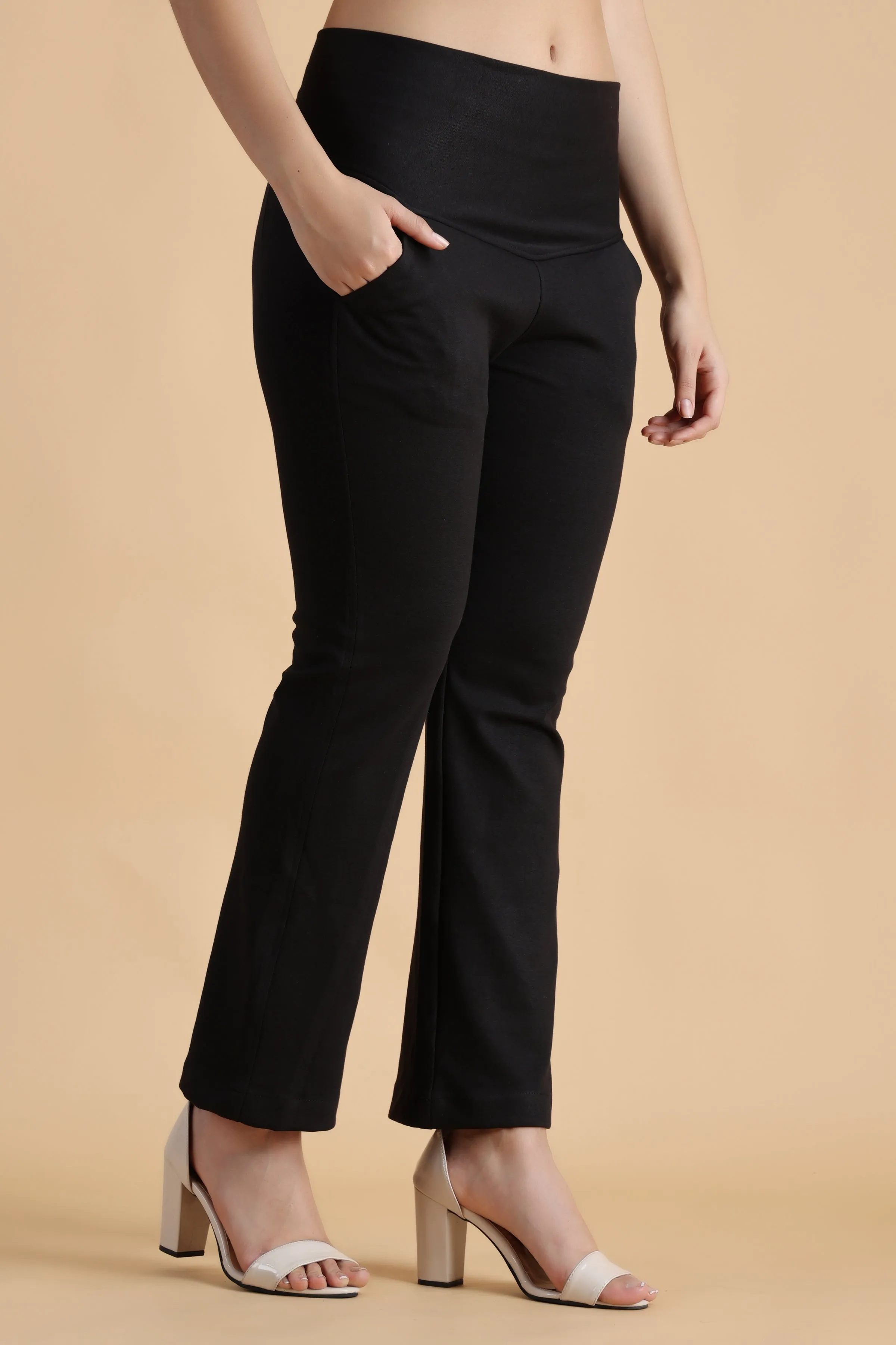 Black Tummy Tucker Pant