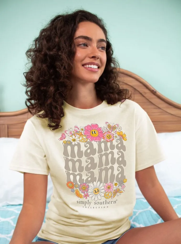 Blooming Mama Boxy Tee by Simply Southern