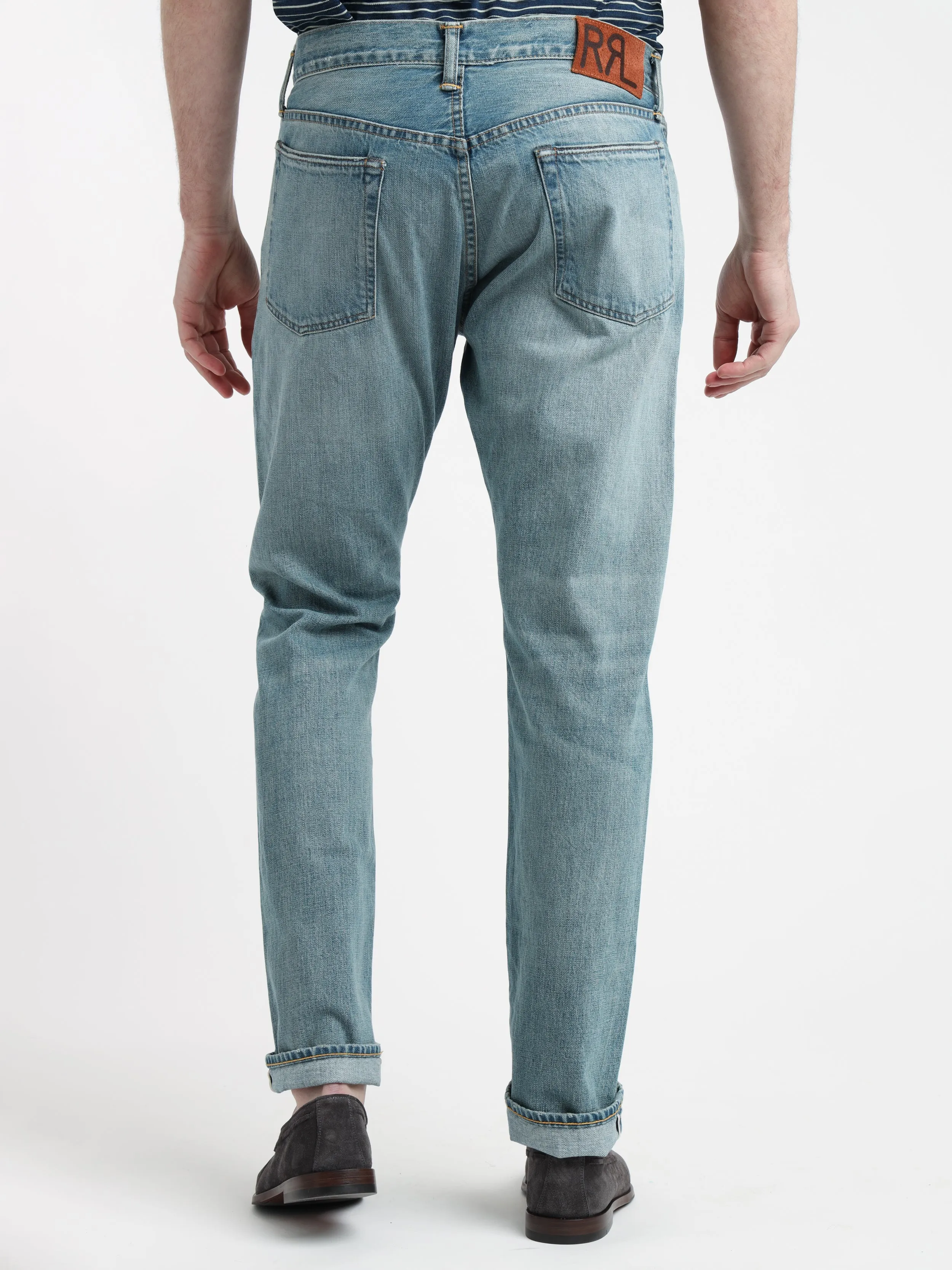 Blue High Slim Fit Lawton Selvedge Jean