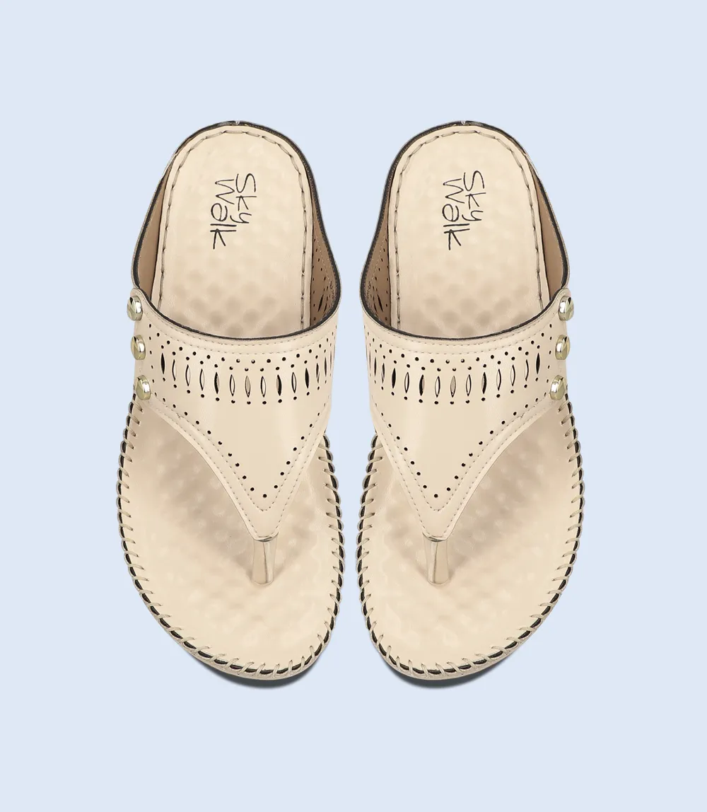 BW9846-FAWN-Women Chappal