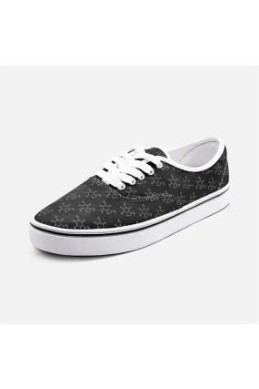 Caffeine Molecule Unisex Canvas Sneakers