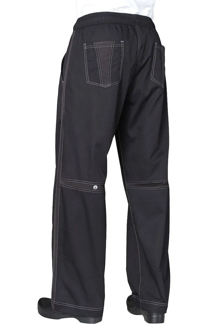 Chef Works Cool Vent Mens Baggy Chef Pants