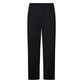 Colorful Twill Pants Deep Black