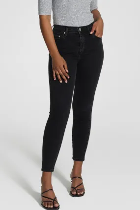 Cult Skinny Ankle Petite Elemental Black Jean