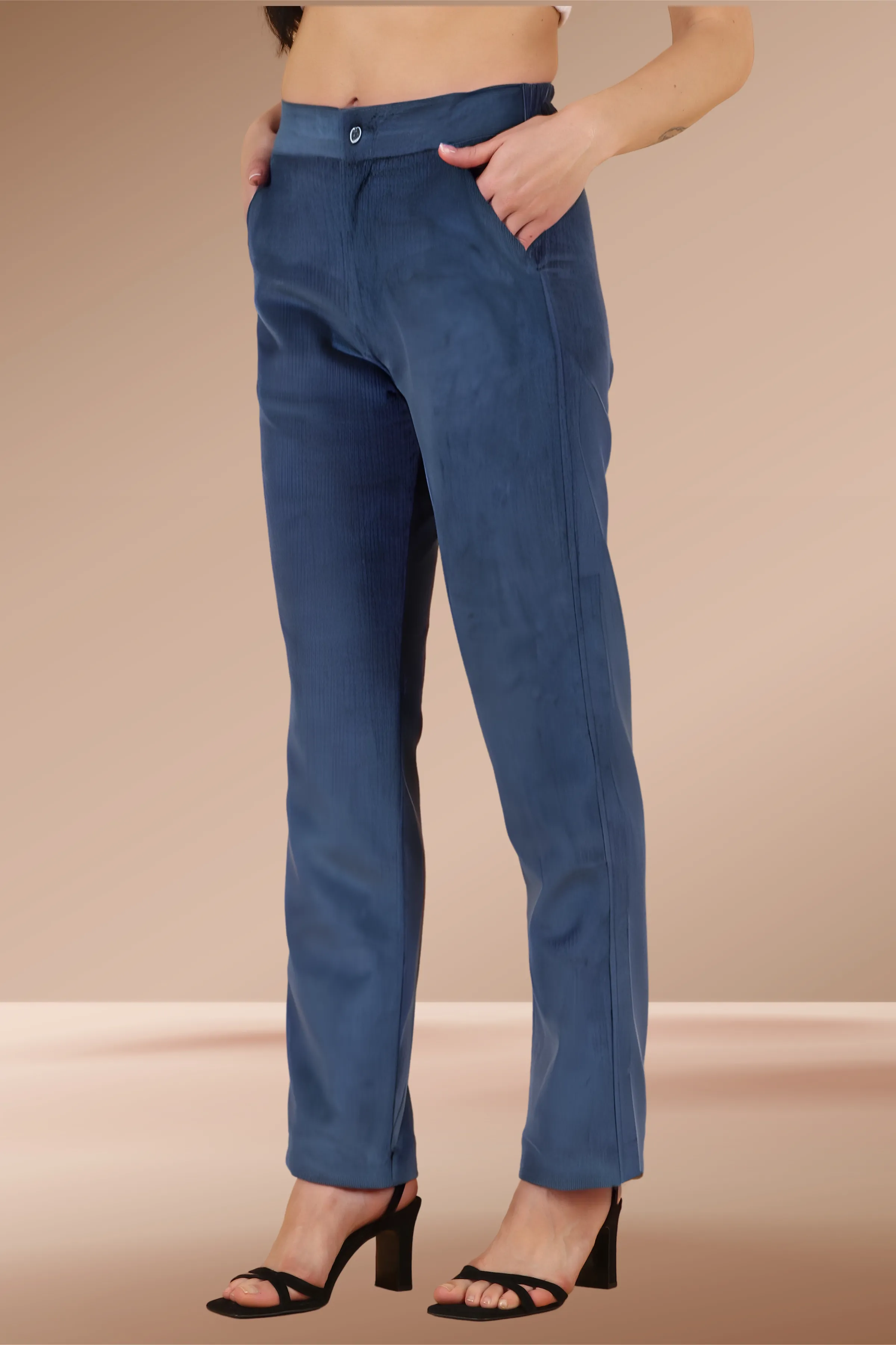 Dark Blue Corduroy Pant