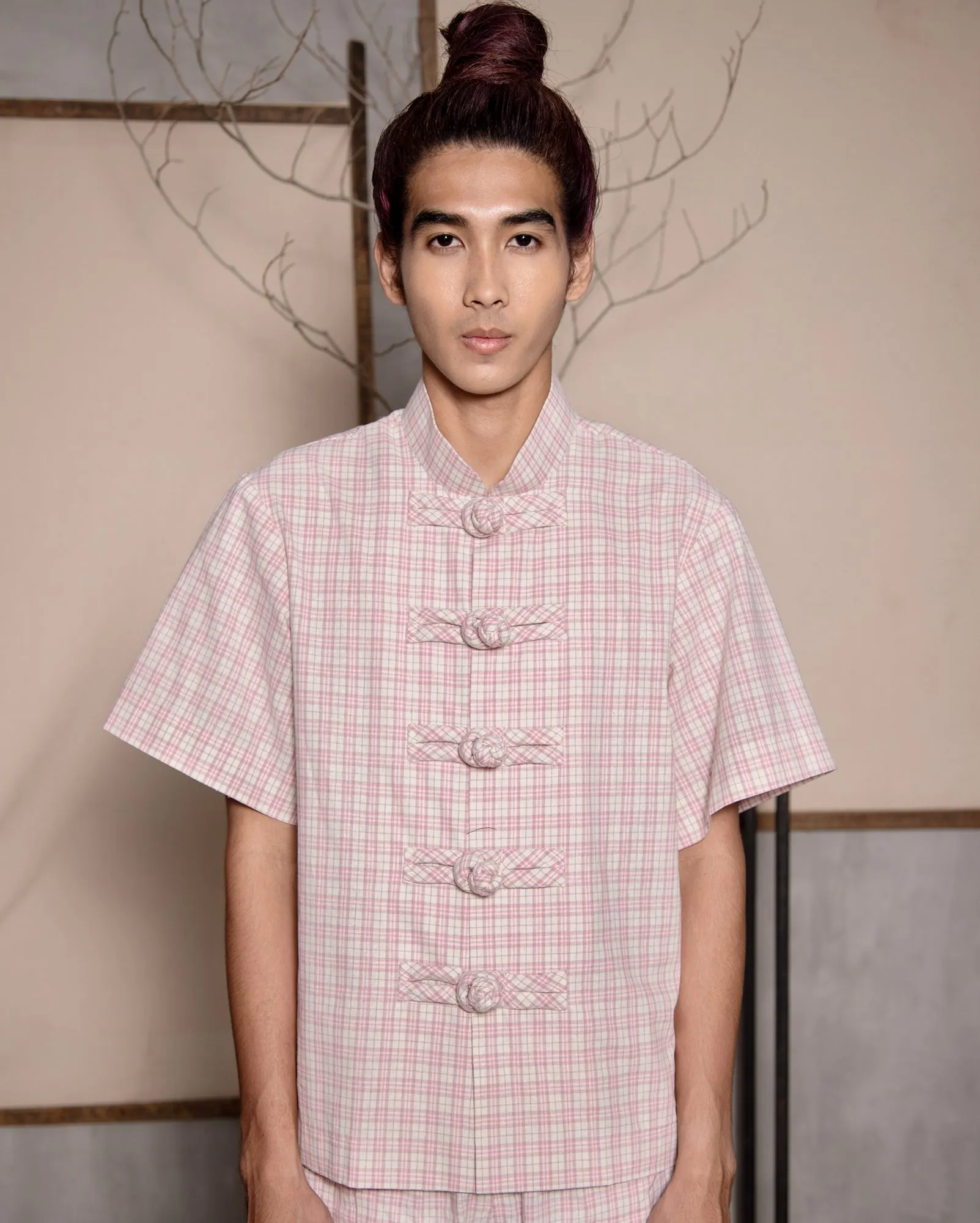 Duan Tang Berpetak (Pink Plaid)