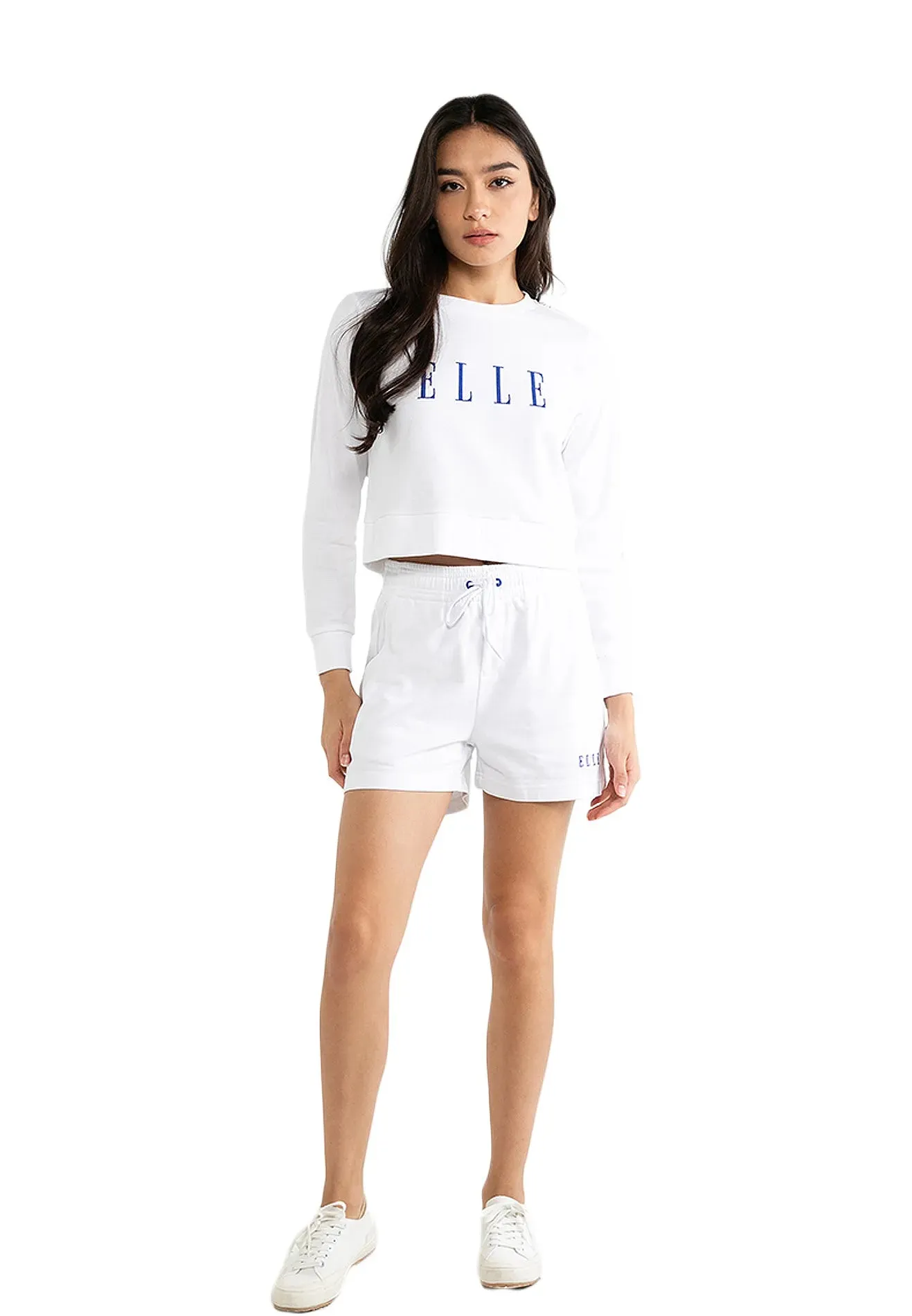 ELLE Leisure Logo Drawstring Shorts