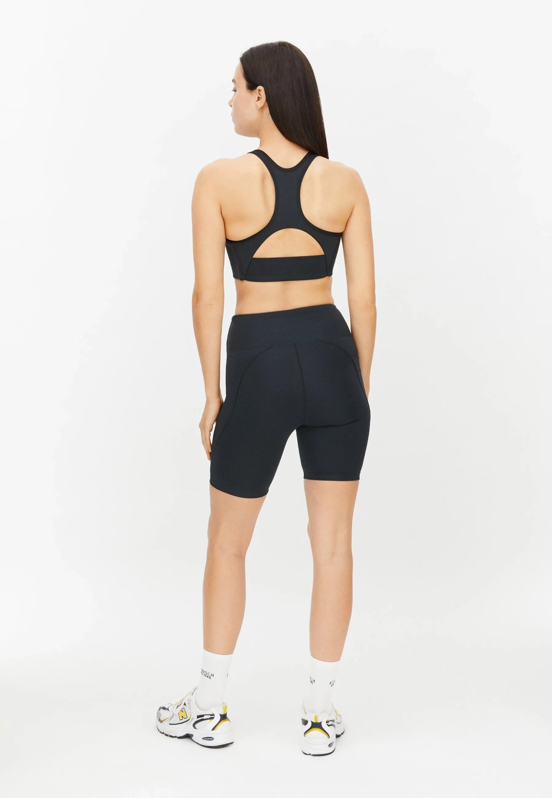 Flattering High Waist Bike Tights - Recycled polyester