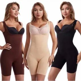 Full Body Shaper for Woman Bodysuit Waist Trainer Cincher Corset Tummy Control Thigh Slimmer Shapewear