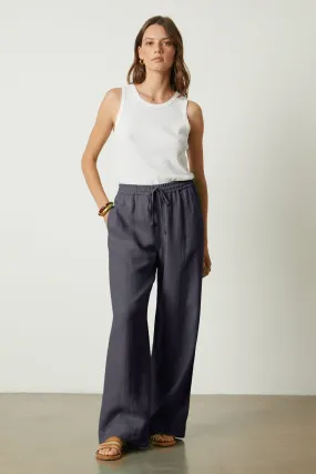 GWYNETH HEAVY LINEN PANT