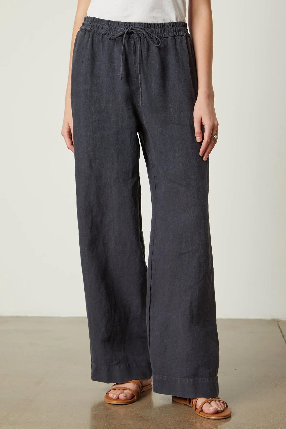 GWYNETH HEAVY LINEN PANT