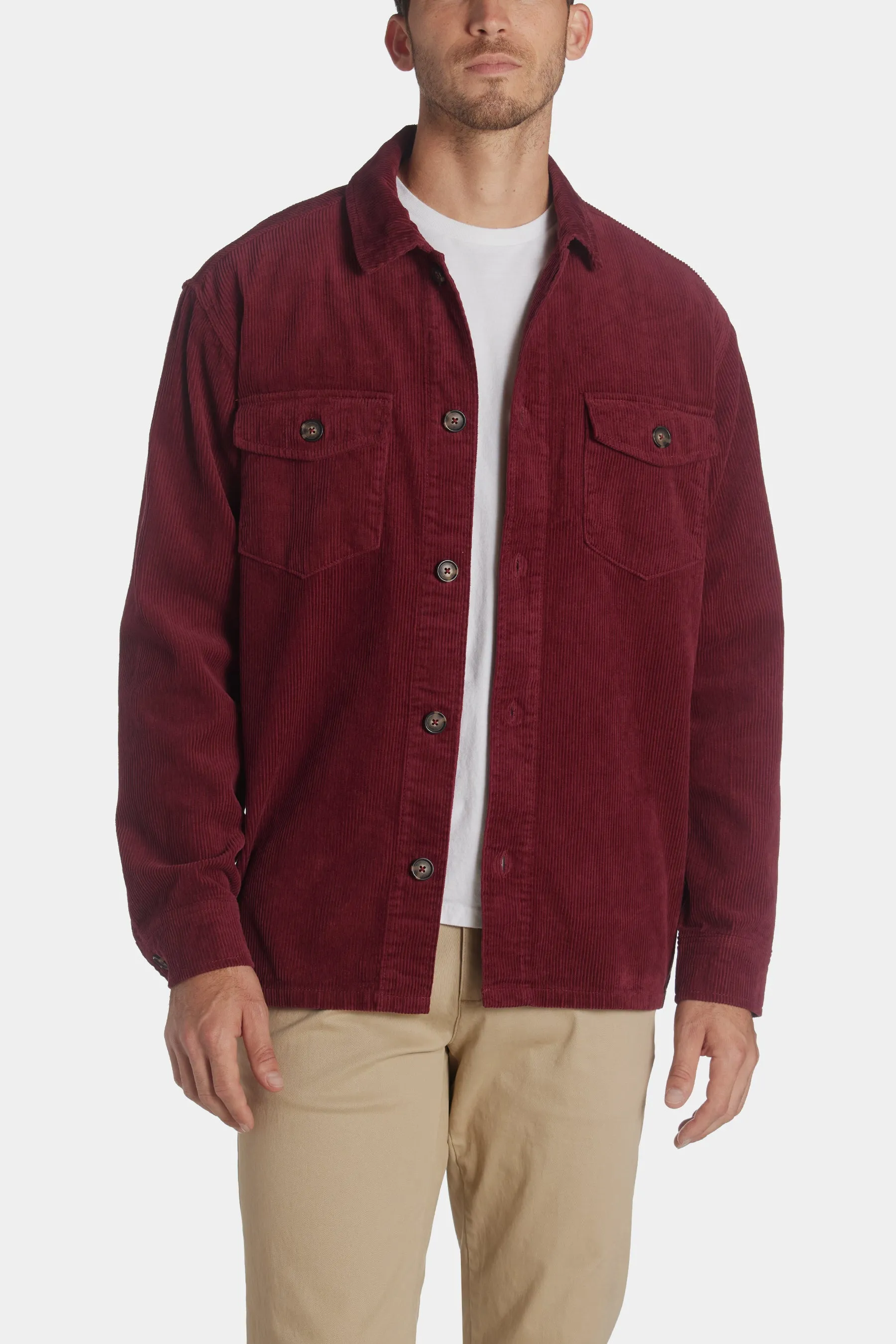 Corduroy Utility Shacket