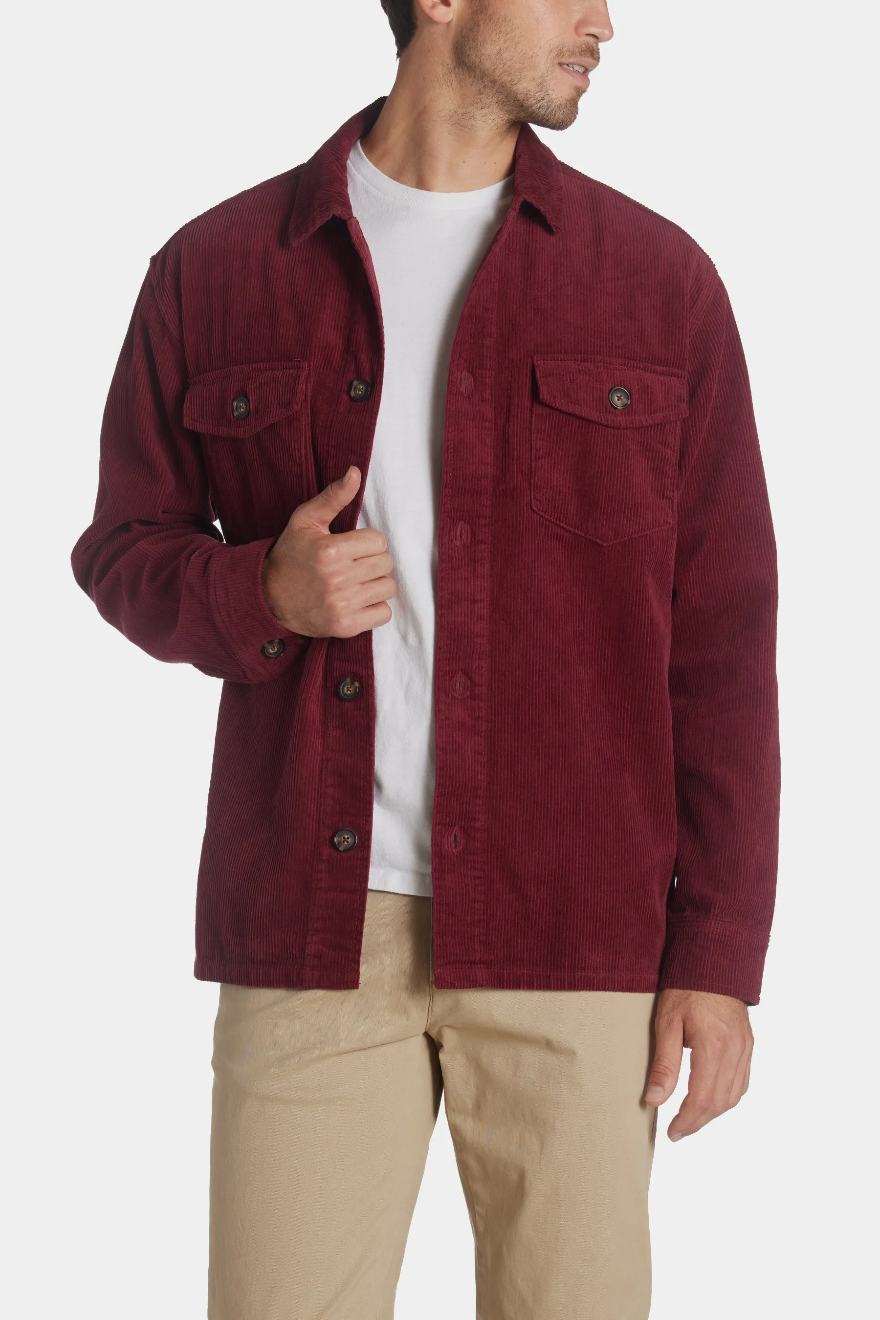 Corduroy Utility Shacket