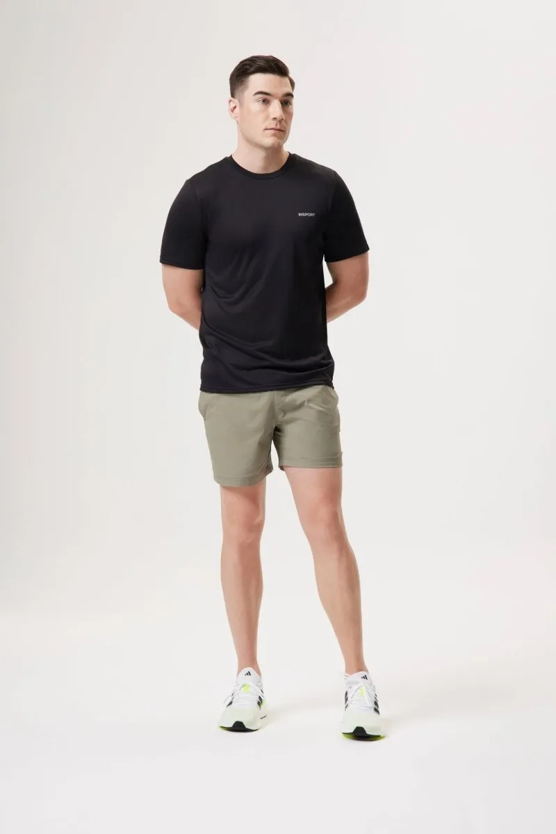 INSPORT MEN'S BONDI GYM MILITARY GREEN SWIM SHORTS