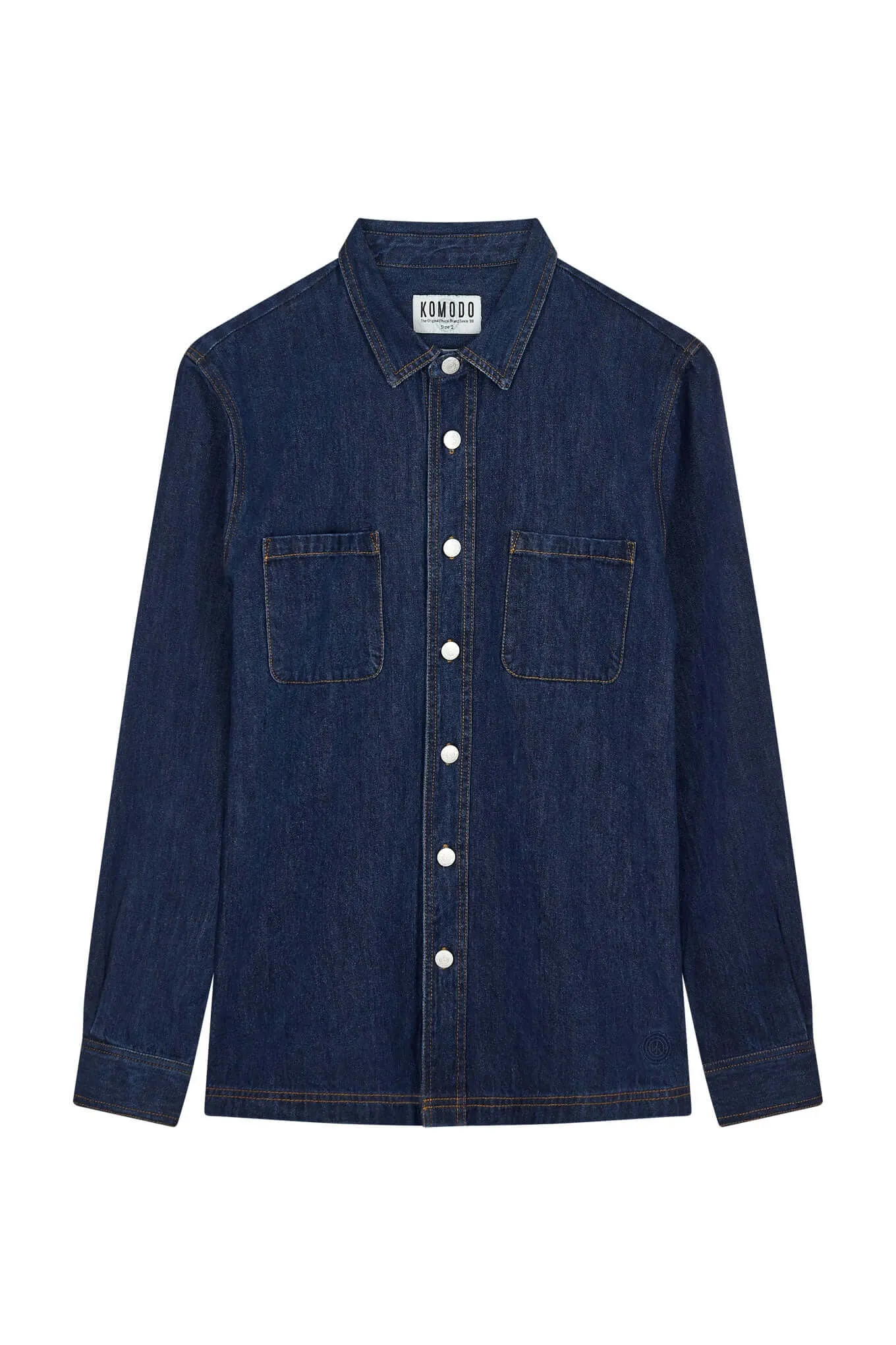 JEAN Organic Cotton Shirt Indigo Blue