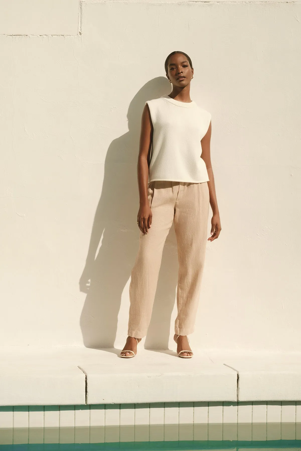 JESSIE HEAVY LINEN PANT