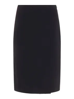 J.Lindeberg Womens Silva Sport Drape Skirt in Black Arrow Print - Stylish & Functional Athletic Skirt