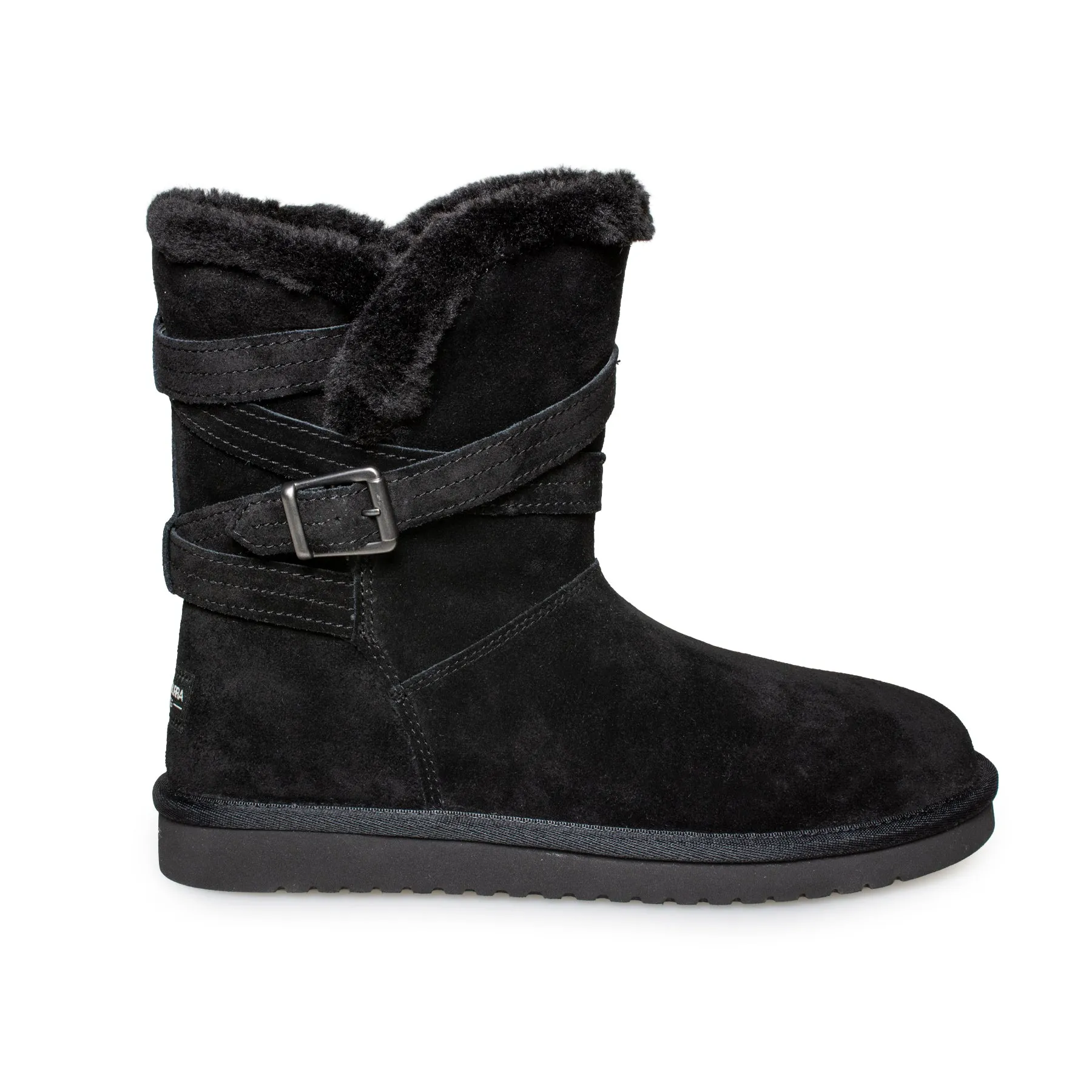 Koolaburra By UGG Delene Short Black Boots - Women's