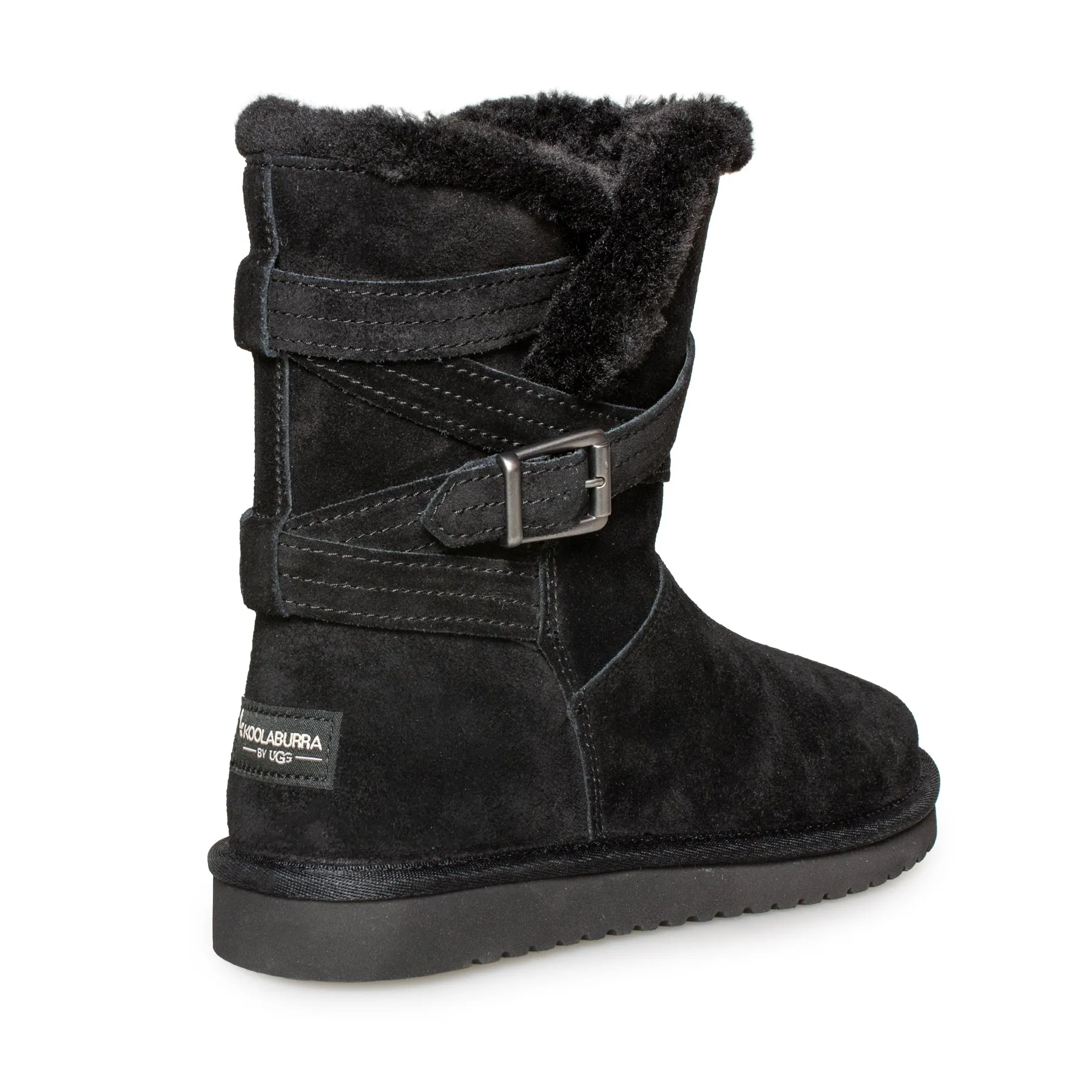 Koolaburra By UGG Delene Short Black Boots - Women's