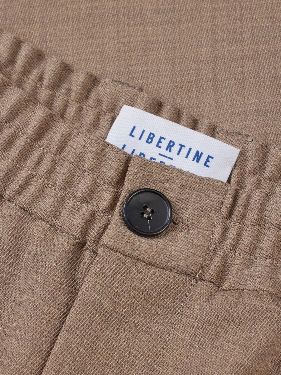 Libertine Agency 2286 Pants Khaki Melange