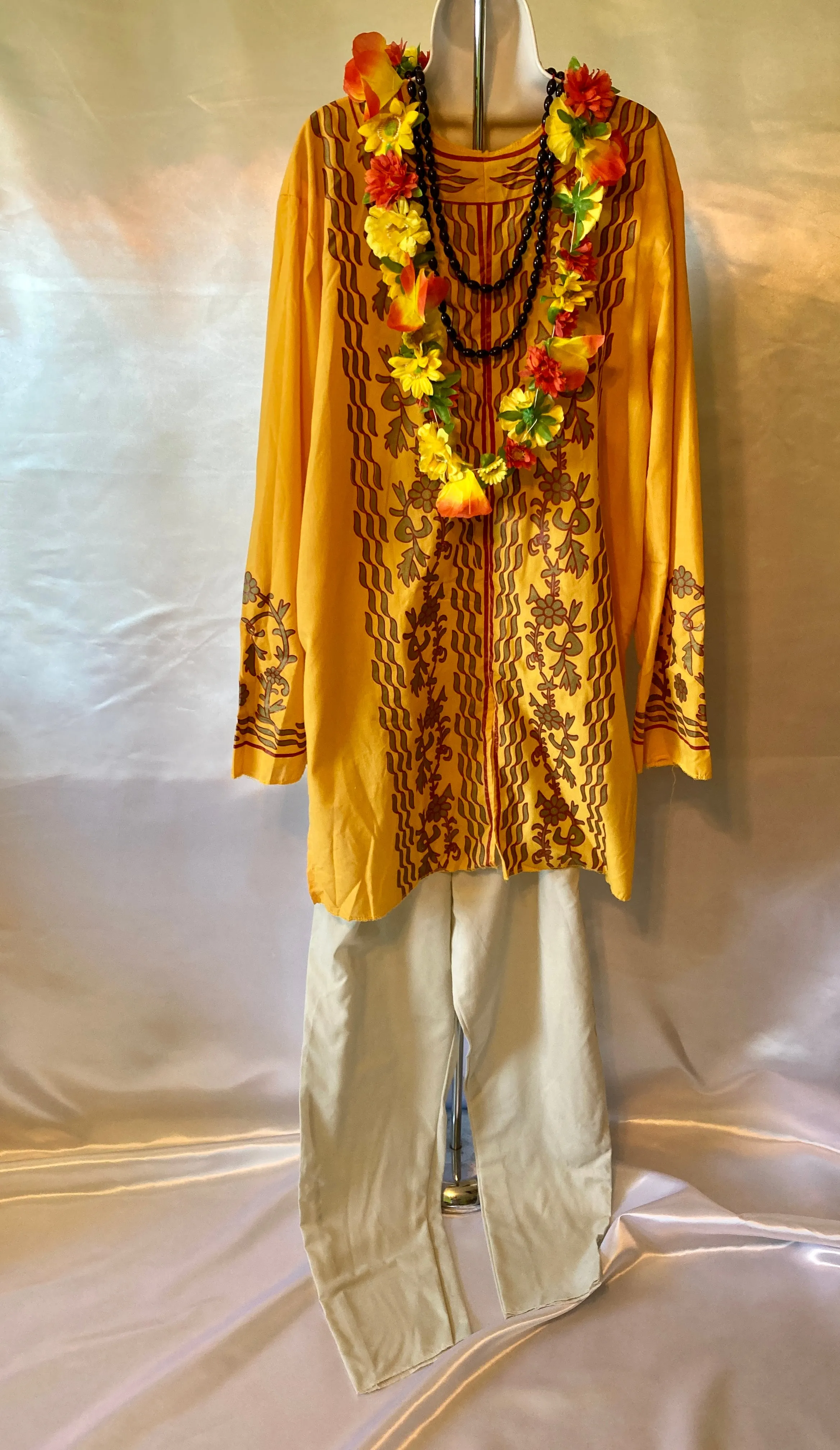 Love Guru Hippie 60s Adult Mens Costume Size 42 - 48