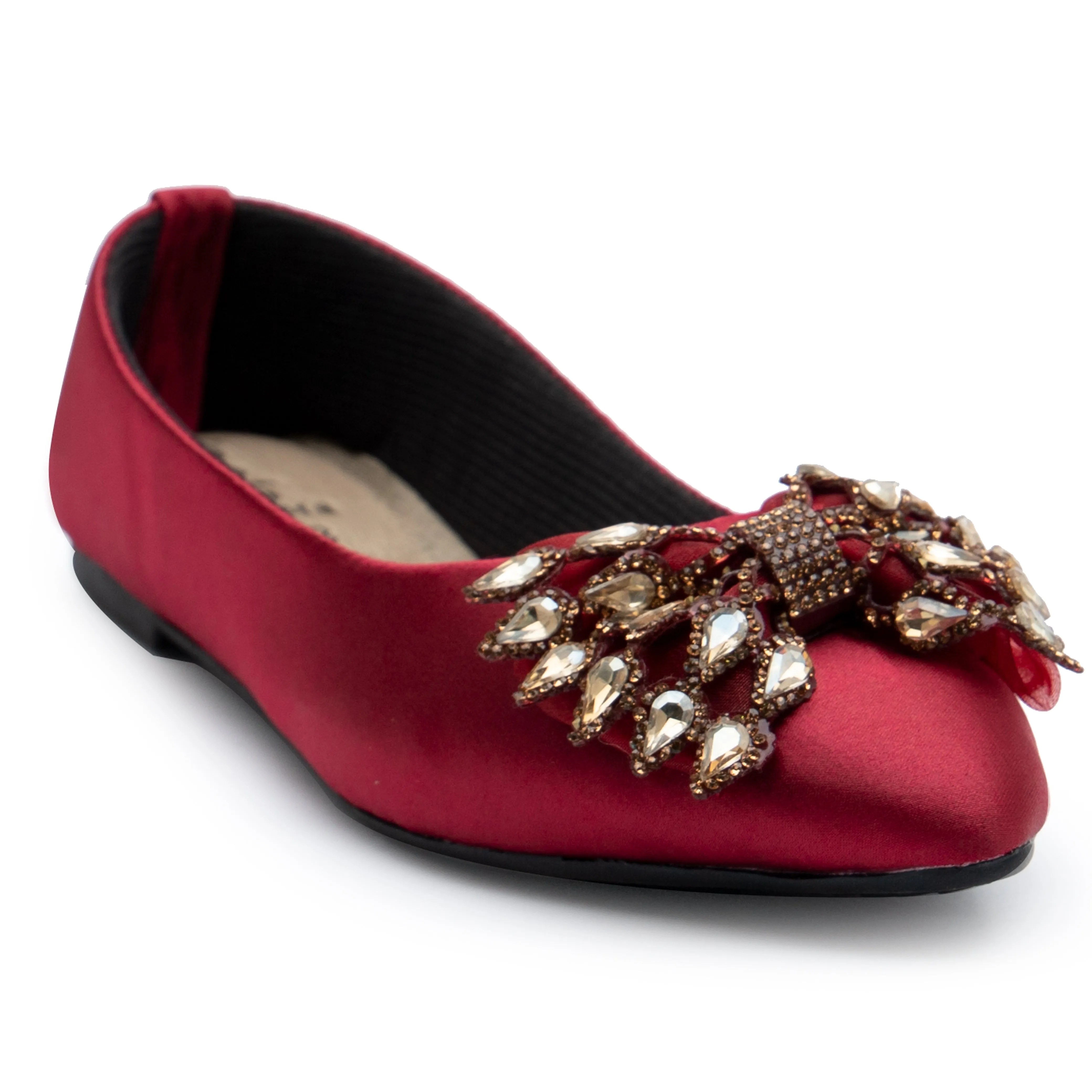 Maroon Casual Pumps 090618