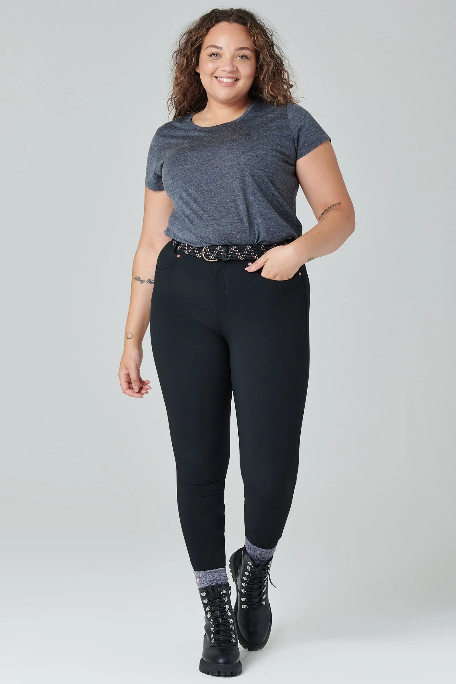 MAX Stretch Skinny Outdoor Pants - Black