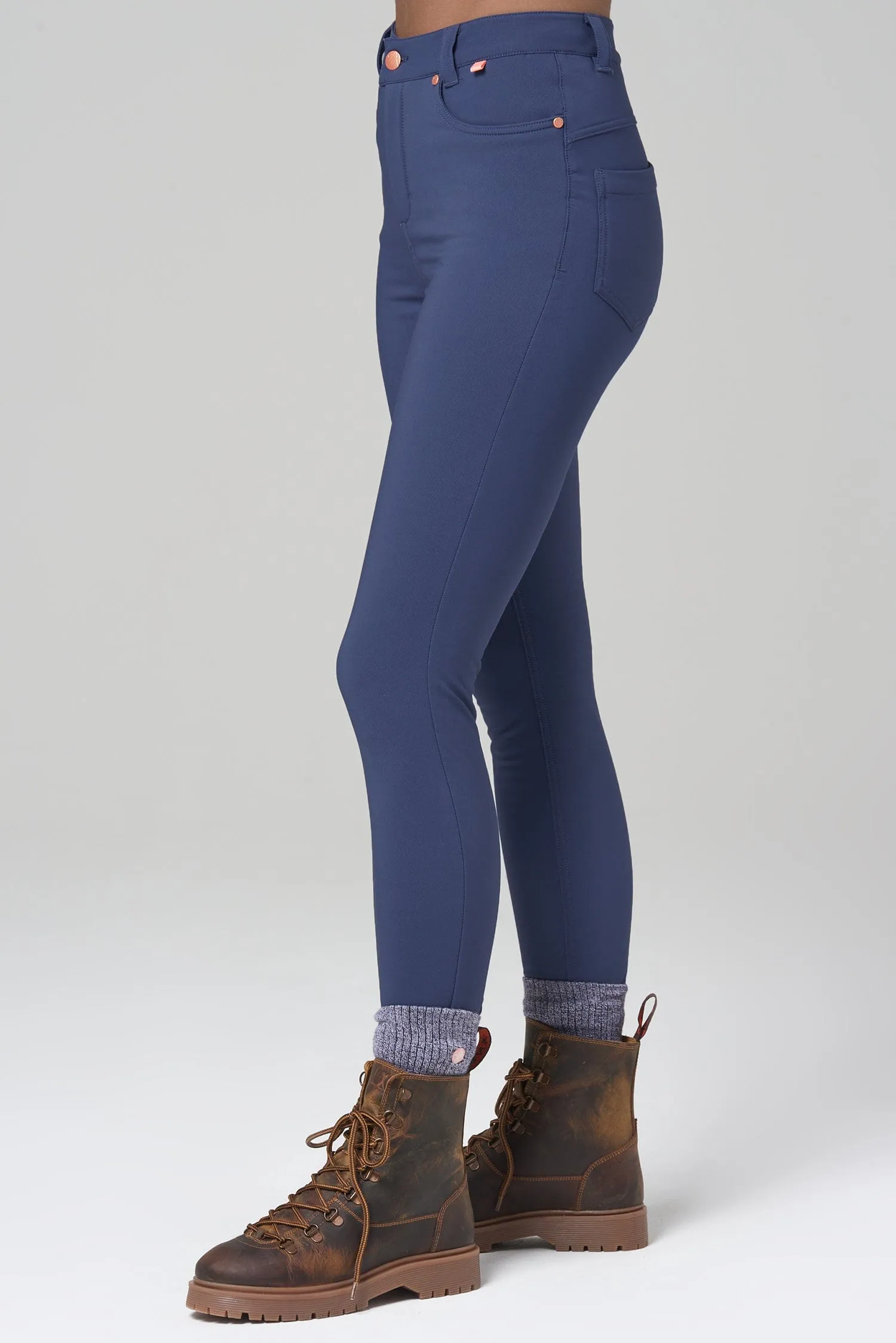 MAX Stretch Skinny Outdoor Pants - Steel Blue