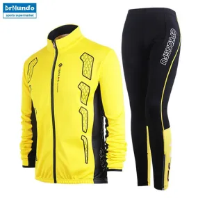 Men outdoor Running jacket suits cycling Suits Long Sleeve Jacket