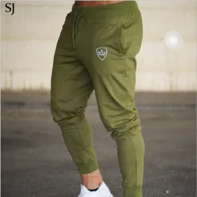 Men Pants Cotton Track Pants Joggers Sweatpants Casual Sweat Pants