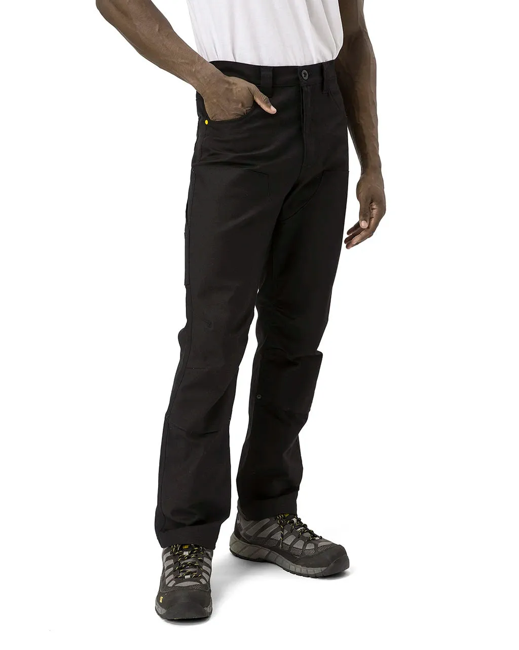 Men's Double Front Stretch Canvas Pant - Straight Fit