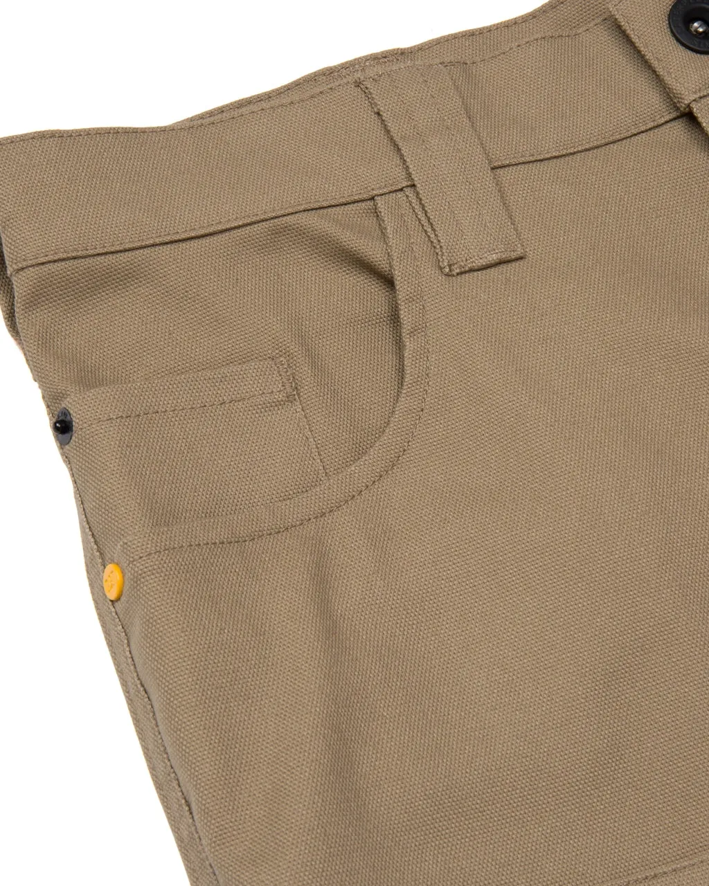 Men's Double Front Stretch Canvas Pant - Straight Fit