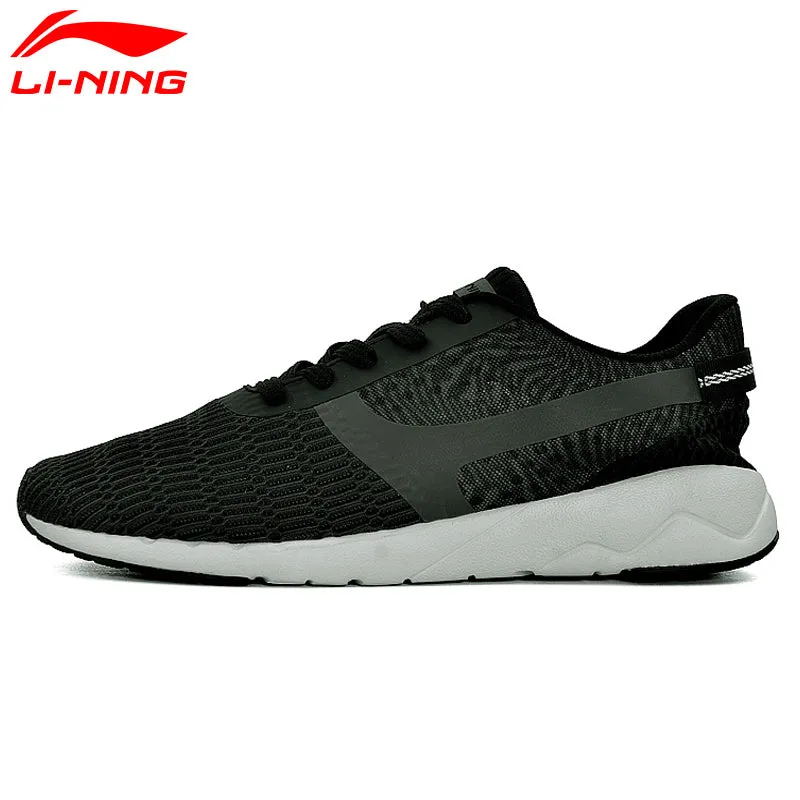 Men's Heather Walking Shoes LiNing Sports Life Breathable Sneakers