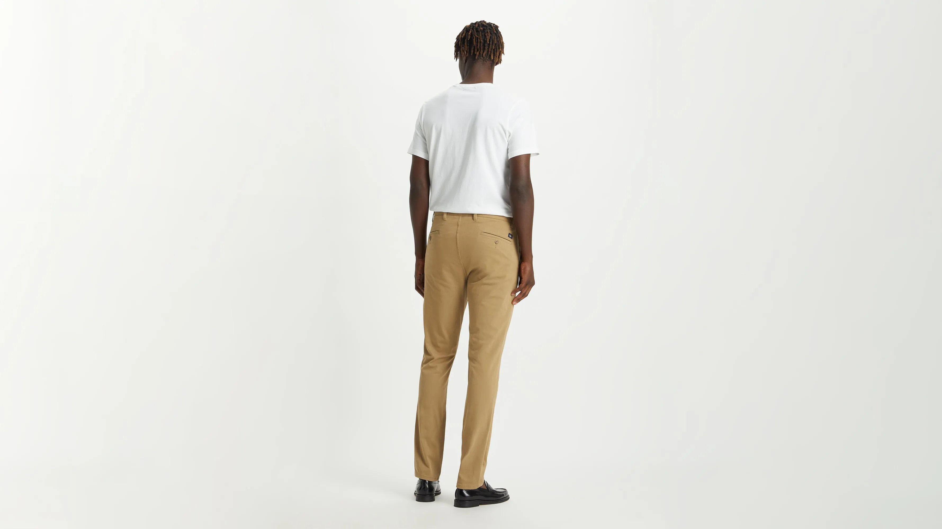 Men's Skinny Fit Supreme Flex Alpha Khaki Pants