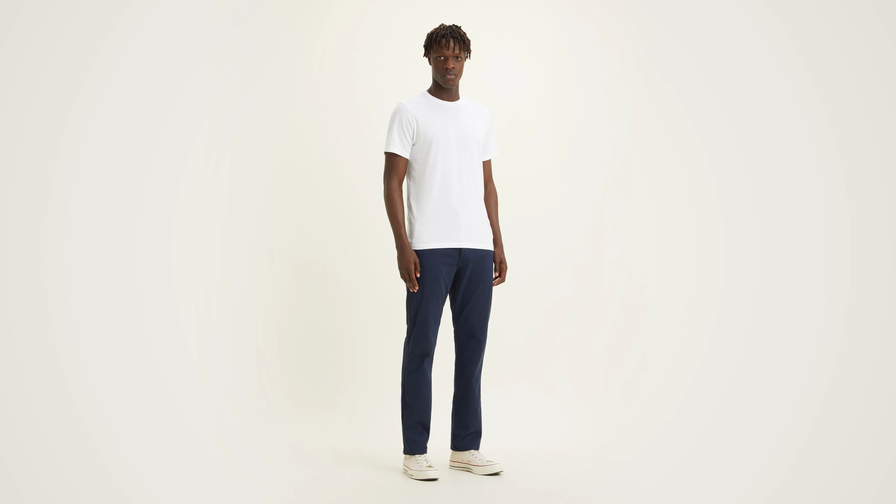 Men's Slim Fit Supreme Flex Alpha Khaki Pants