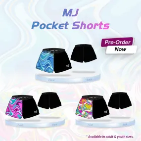 MJ Pocket Zip Shorts - Adults