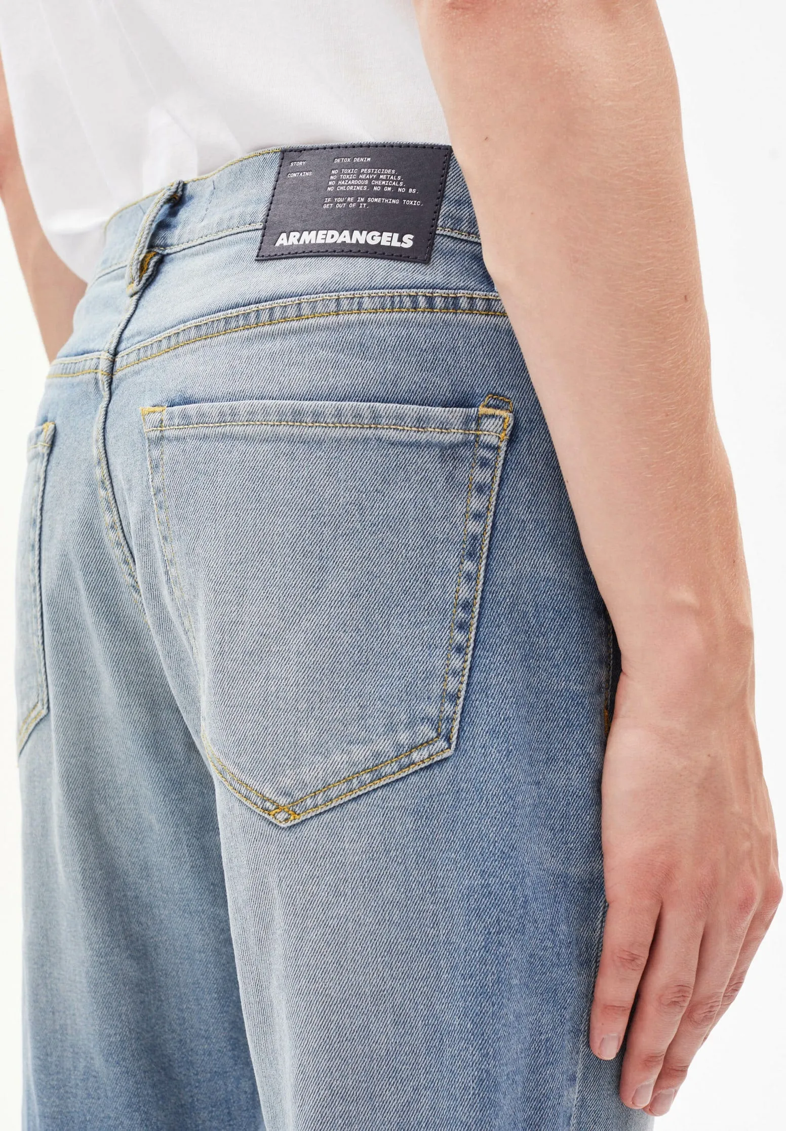 M's Aarjo Tarpa Jeans - Tapered Fit Denim - Organic cotton