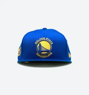 Nice Kicks X New Era Golden State Warriors NBA Fitted Hat - Royal Blue/Yellow/White