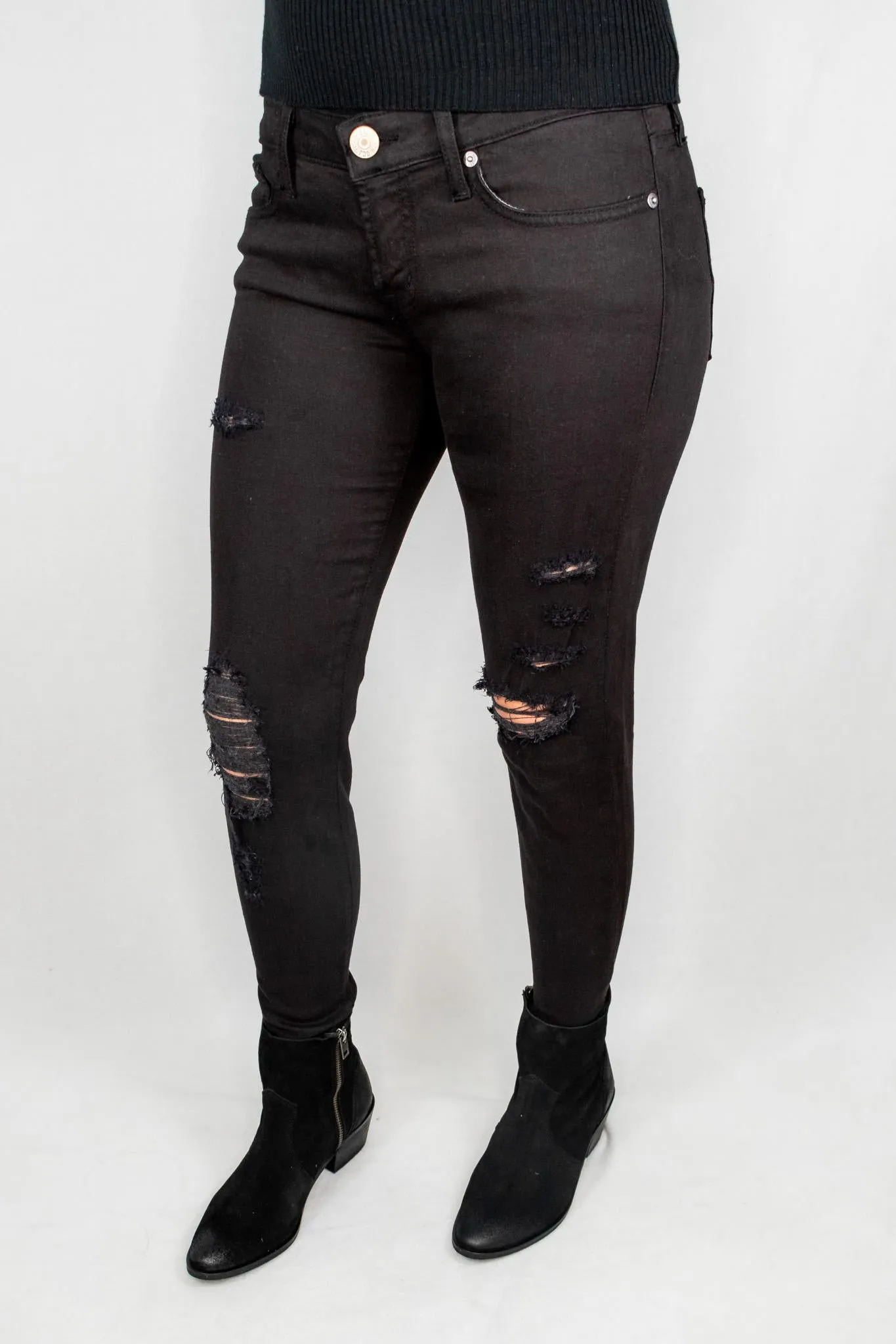 OCJ GC Ripped Skinny Jean