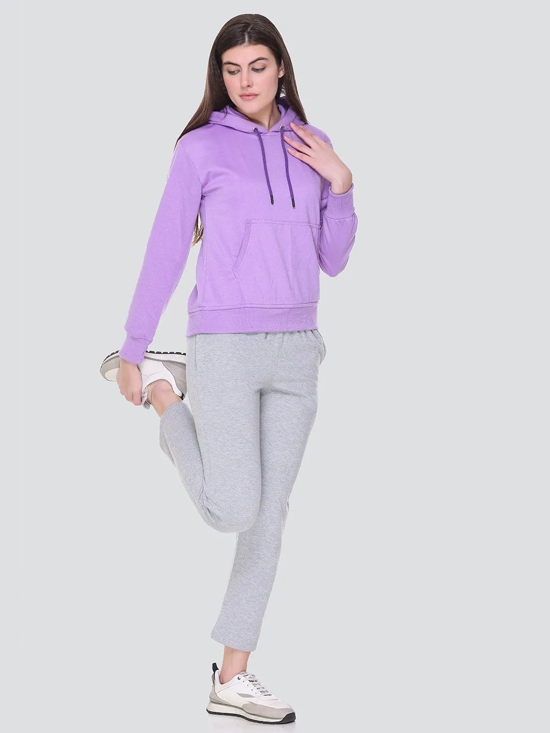 Plus Size Winter Fleece Track Pants For Women